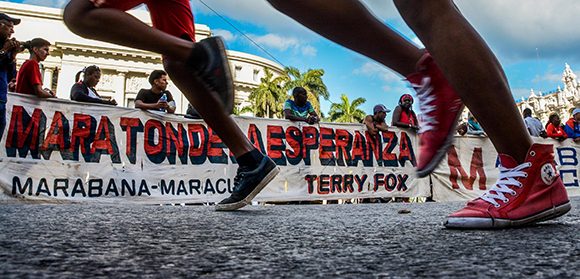 La Habana por la esperanza con Maratón Terry Fox