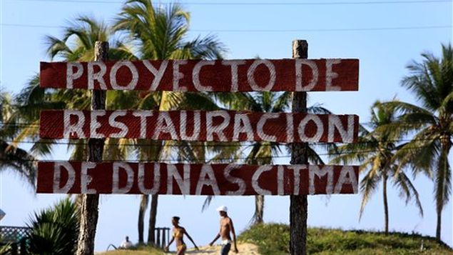  erosión,cambio climático,playas,Cuba