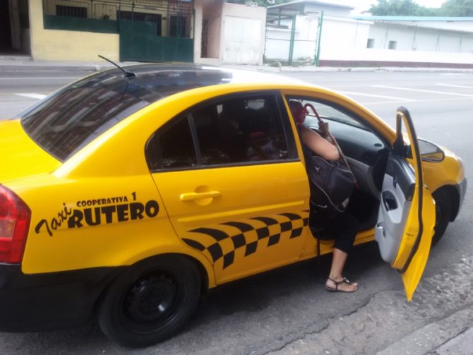 Implementan nuevo recorrido de taxis ruteros en La Habana