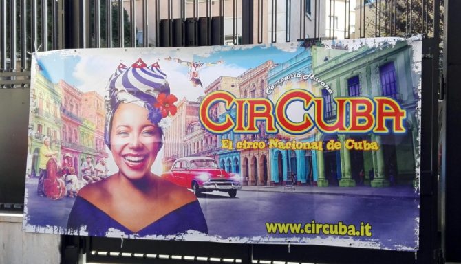 El circo cubano se va de gira por Italia