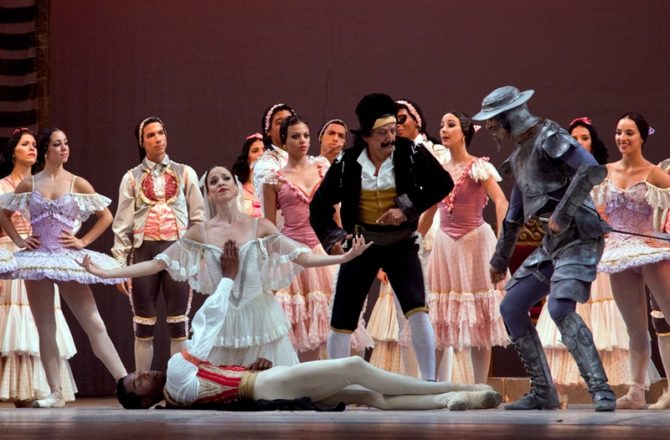 Don Quijote en el Gran Teatro de La Habana