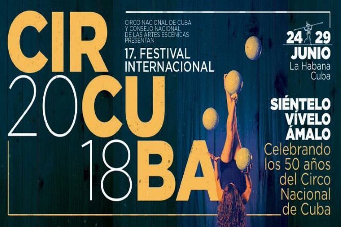 Comienza Circuba 2018, el mayor festival circense de América