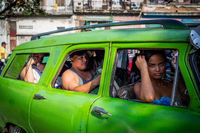 Nuevas formas de organización del transporte en La Habana