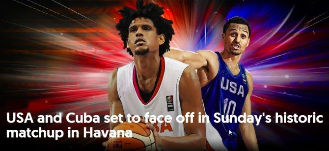 Estados Unidos derrota a Cuba en la Ciudad Deportiva de La Habana