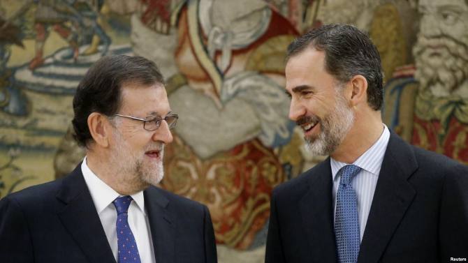 King Felipe VI,Mariano Rajoy,Spain,Cuba,Raúl Castro,