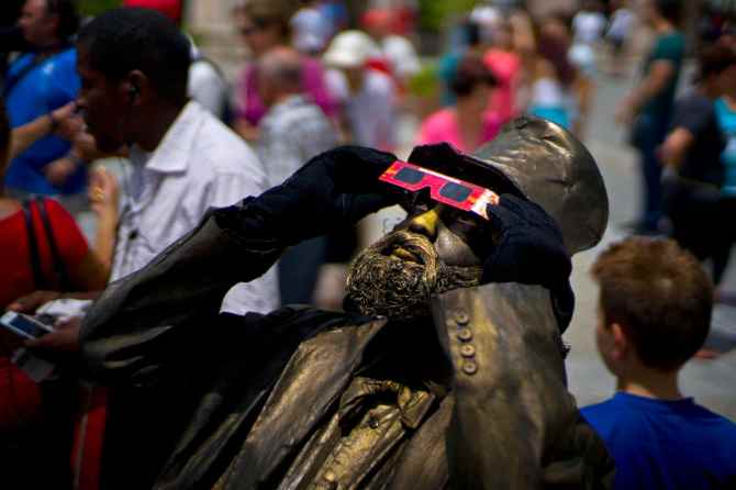  People in Havana could see partial solar eclipse