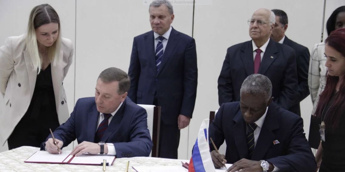 Estos son los 7 acuerdos que firmaron hoy Rusia y La Habana