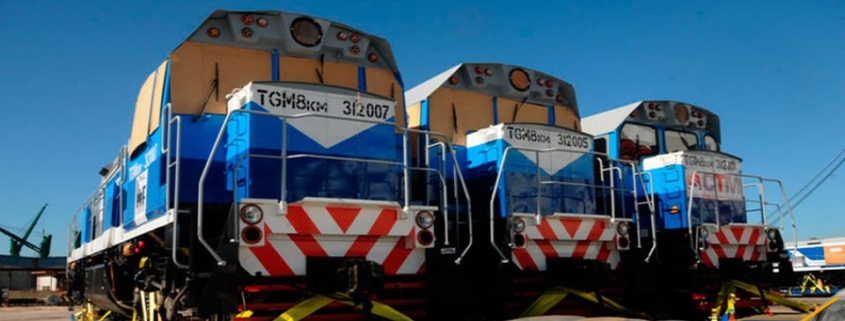 Cuba recibe un nuevo lote de ocho locomotoras rusas para modernizar su ferrocarril