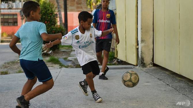  Football scoring in baseball-crazy Cuba 