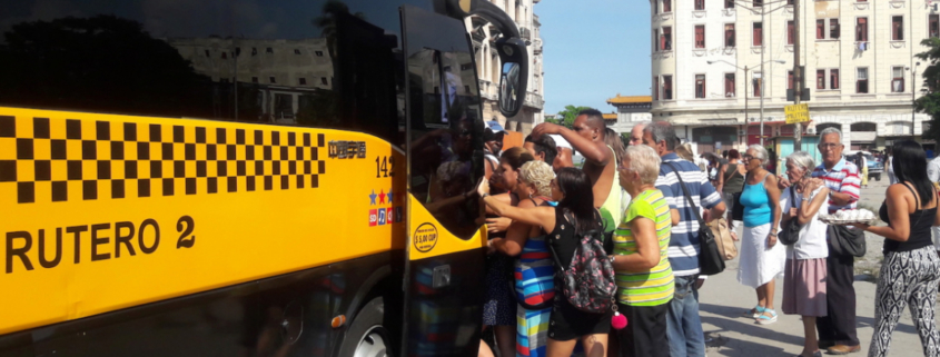 Cambios en en el servicio de microbuses en La Habana
