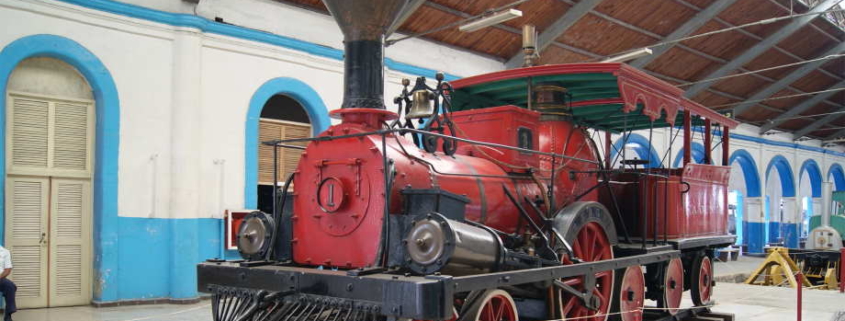 Restauran Museo del Ferrocarril en La Habana