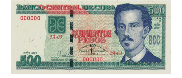 Circula en Cuba nuevo billete de 500 pesos alegórico a La Habana