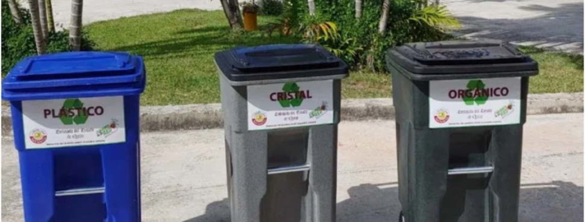 Contenedores de basura de Catar para escuelas de La Habana