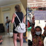 Casi 1000 argentinos varados en La Habana exigen medios para regresar a su país