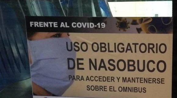 En La Habana exigen uso de nasobuco para desplazarse en ómnibus