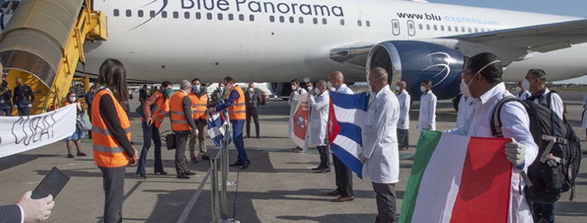 Second Cuban medical brigade sent to Italy