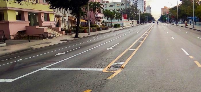 Seguridad Vial,Cierre temporal de calle 23 en La Habana