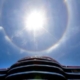 The double solar halo that surprised many in Havana