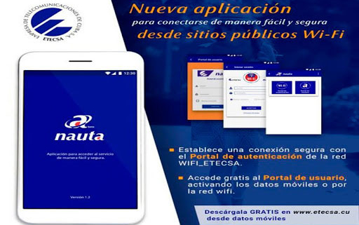 Disponible en Cuba nueva versión de aplicación Nauta