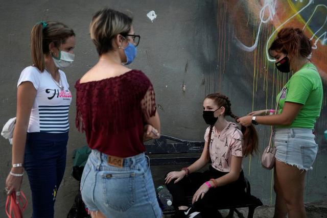Face mask fashion: Cuban quinceaneras in the coronavirus era