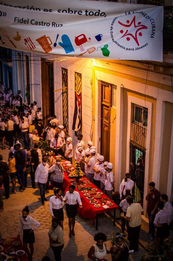 Fiesta de sabores en el barrio San Isidro