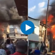 Incendio de gran magnitud destruye vivienda en La Habana