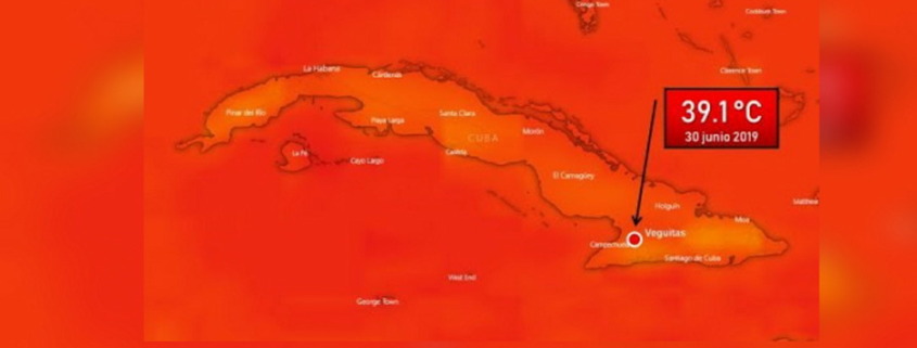 Cuba bate récords de temperaturas máximas