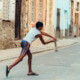 Playing outdoors, in the street, still a way of life in Cuba