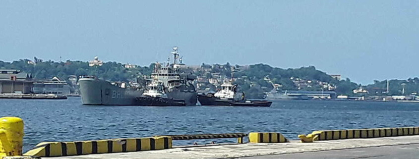 Llega al puerto de La Habana primer buque con donativo del gobierno de México