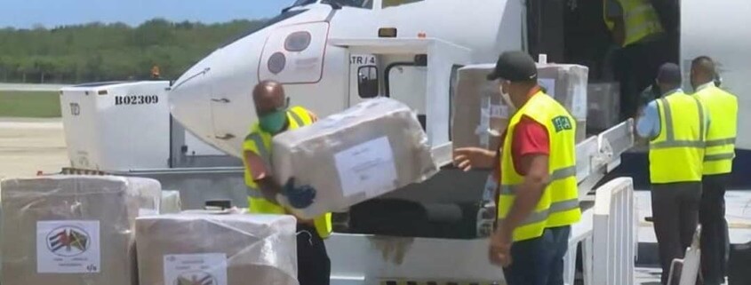 República Dominicana envía 12 toneladas de ayuda a Cuba