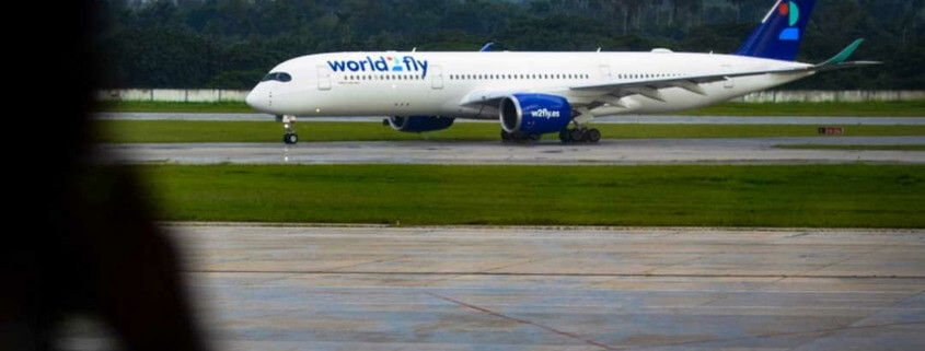 Arribó a La Habana vuelo inaugural de la aerolínea World2Fly