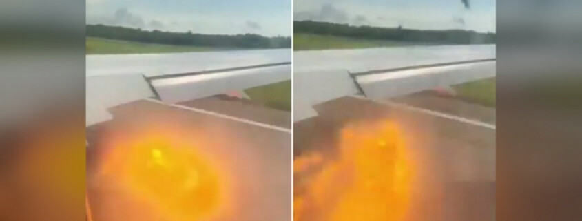 Un avion d'Air Azure volant de Varadero à Moscou entre en collision avec des oiseaux