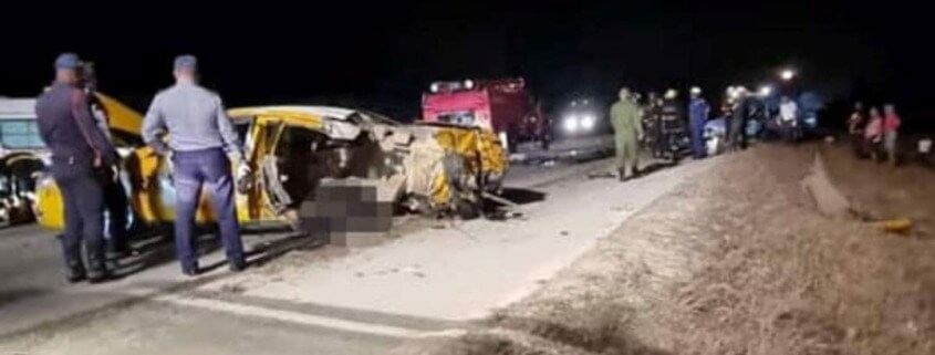 Tres fallecidos en accidente de tránsito en Matanzas
