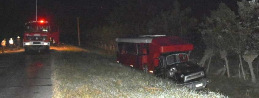 Camagüey: cuatro muertes por accidente de tránsito en camión