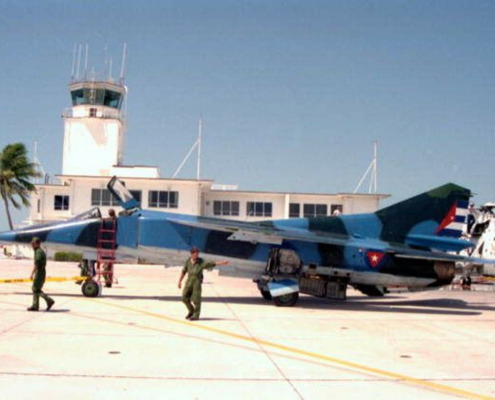 Cuban Air Force pilot that defected to the US with his MiG 31 years ago