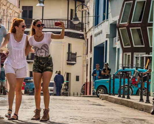 International arrivals in Cuba almost tripled in January