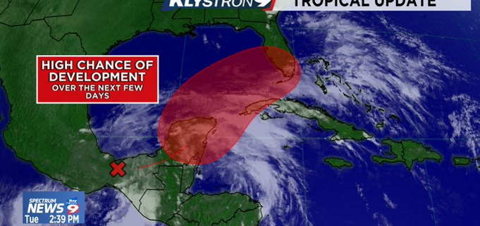 Low-Pressure System in Caribbean Sea To Spur Heavy Rain In Cuba