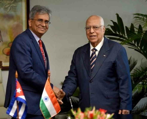 India y Cuba firman acuerdo de línea de crédito por valor de 100 millones de euros