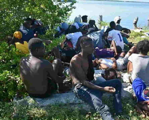 Boat with 200 Haitian migrants runs aground off Cuba