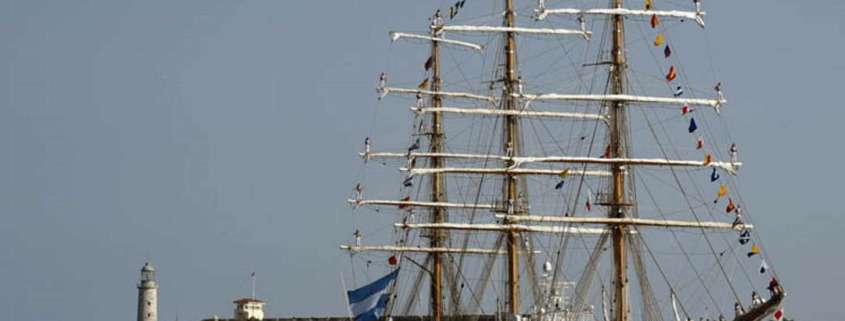 Visita La Habana buque de la Armada argentina