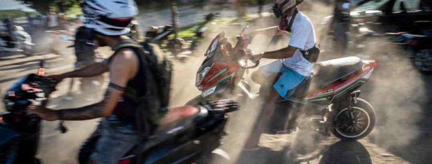 Electric motorcycles flood Havana