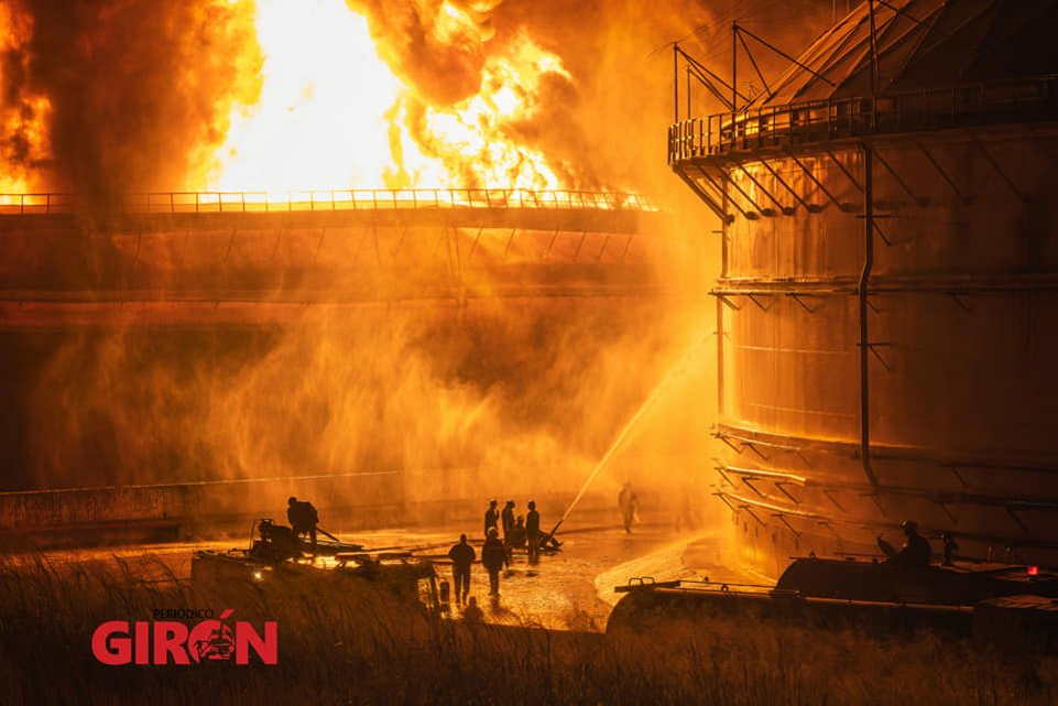 17 missing, 77 hurt as fire rages in Matanzas oil storage