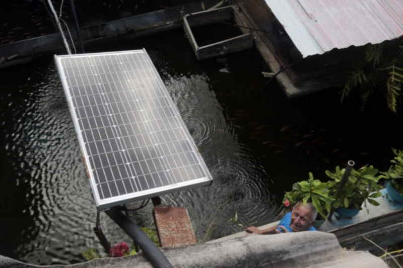 One Cuban Allies with the Sun for Sustainable Living 