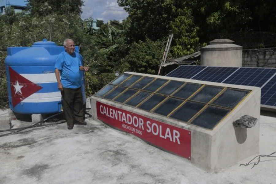 One Cuban Allies with the Sun for Sustainable Living 