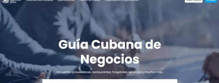 Guía de Negocios agrupa más de 370 mil actores económicos cubanos
