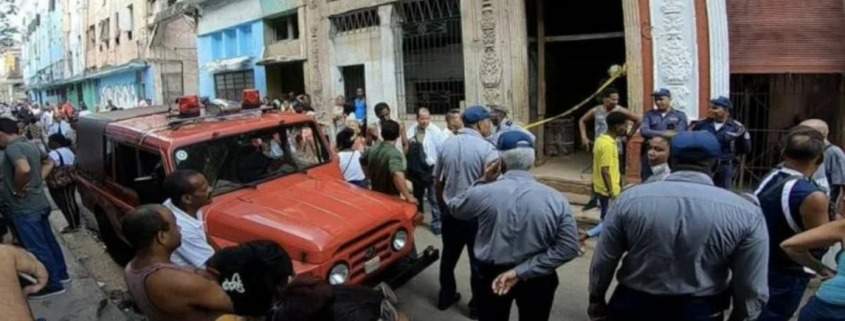 Vecinos de edificio colapsado en La Habana denuncian inacción del gobierno