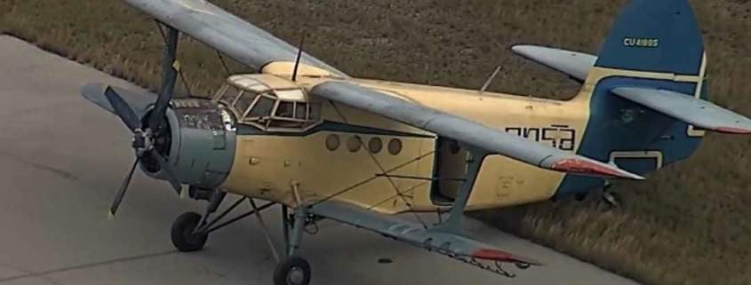 A Cuban landed in South Florida in a Russian-made plane from the 1940s