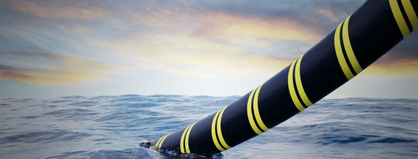 An undersea internet cable deployed in 2023 between Martinique and Cuba