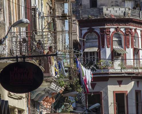 Balcones en La Habana