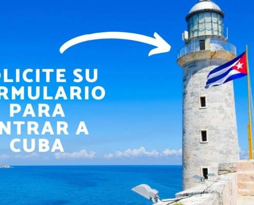 Nouveau formulaire électronique obligatoire à remplir avant le départ pour Cuba